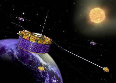 ESA-Satellit im Weltraum
