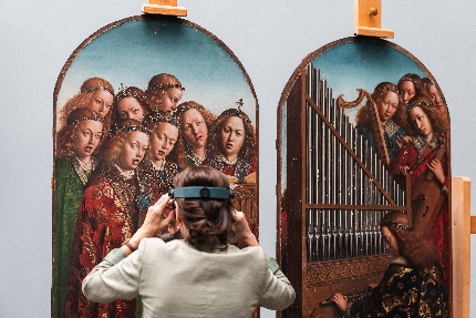 Genter Altar von Van Eyck — Forschungssitzung in Gent